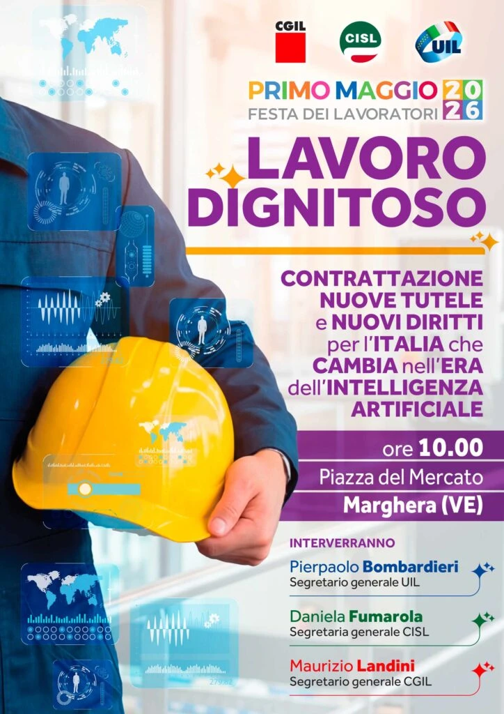 FESTA NAZIONALE DEL 1° MAGGIO “Lavoro dignitoso”