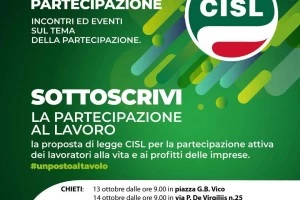 La Cisl AbruzzoMolise in piazza